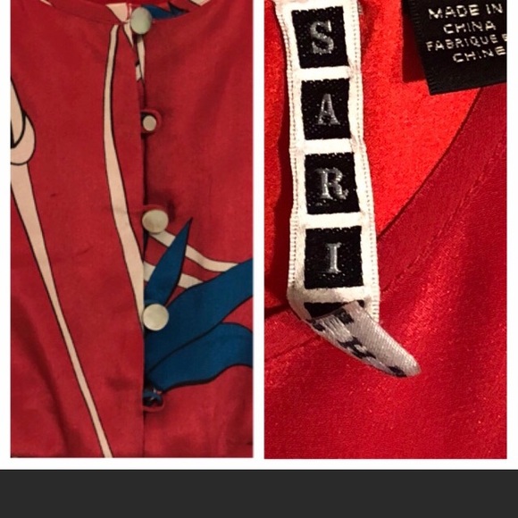 Ribbon Grass Silk Dress by Sariah Carson Size 8 - Picture 6 of 8